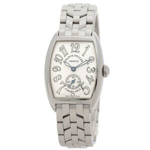 Franck Muller 1750S6 Tonneau Curvex Watch Stainless Steel SS Ladies FRANCK MU...